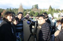 Alumnos encabezan observación de Eclipse en foro UdeC, en 2010