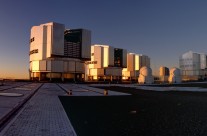 Panorama of Sunset on Paranal