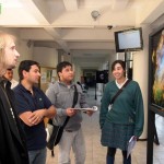 En el hall de la Facultad se instaló la exposición de fotografías astronómicas, FETTU